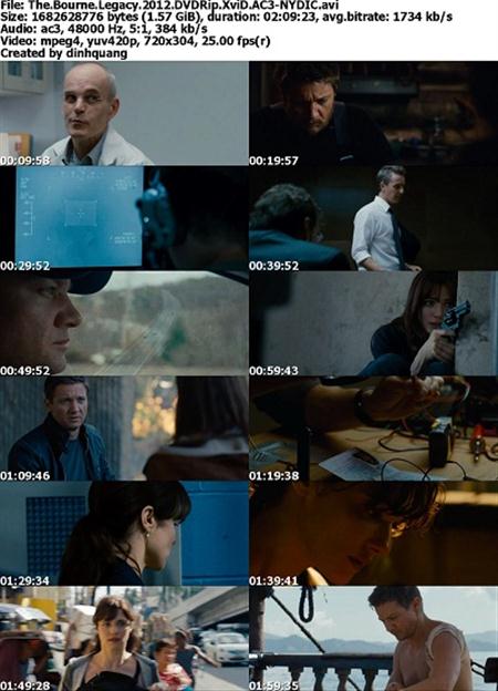 The Bourne Legacy 2012 DVDRip XviD NYDIC