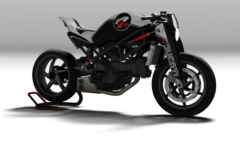 Концепт мотоцикла Ducati Monster S4R