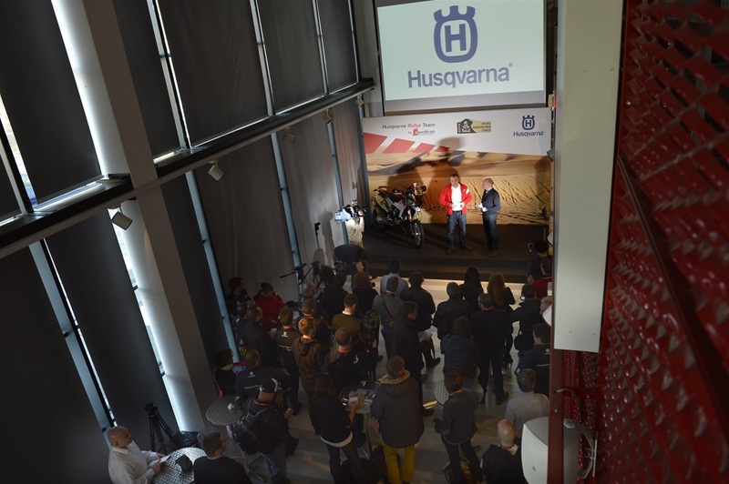 Компания Husqvarna представила свою команду для ралли Париж-Дака 2013