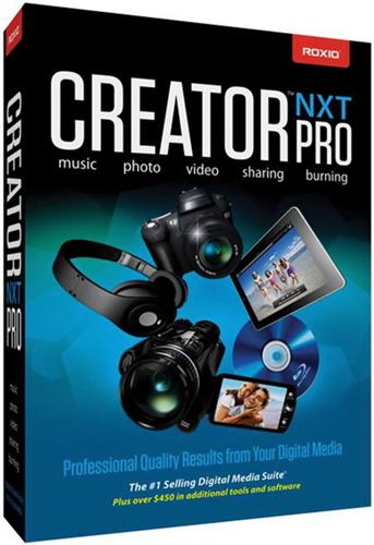 Roxio Creator Pro NXT 2013 con Add-ons
