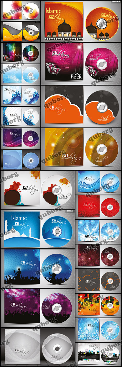 Stock Vector - Cd's Cover