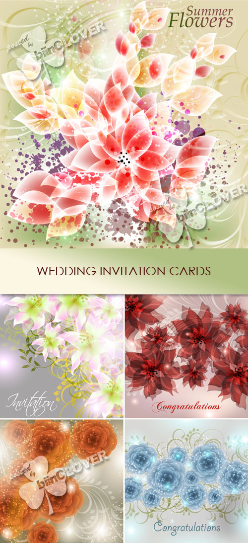 Wedding invitation cards 0455