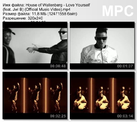 House of Wallenberg - Love Yourself (feat. Jwl B) (Official Music Video) mp4