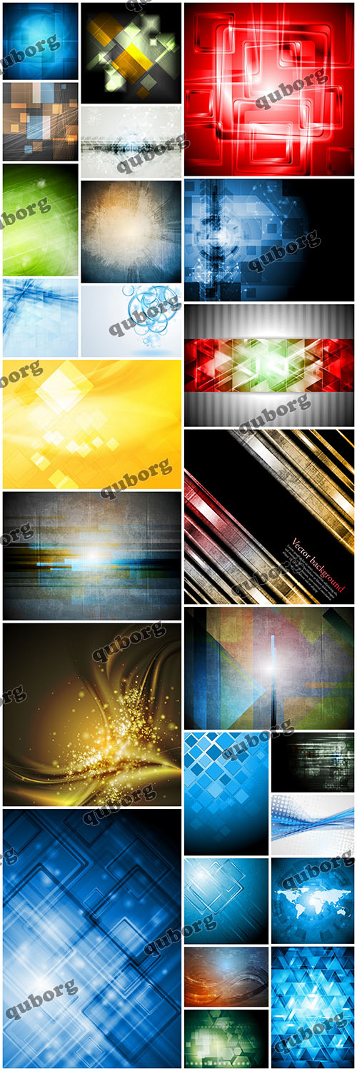 Stock Vector - Collection of Vector Abstract Backgrounds Part 6