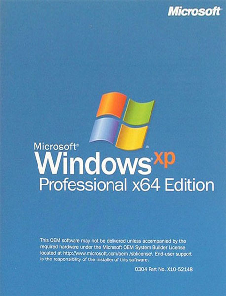 Windows XP Professional x64 Edition SP2 VL    MUI (2013/RUS/ENG)