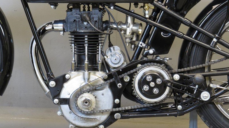 Винтажный гоночный мотоцикл Cotton-Blackburne 1935