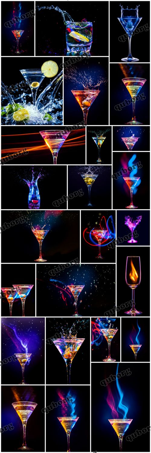 Stock Photos - Coctails And Glass