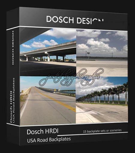 Dosch Design: HDRI - USA Road Backplates