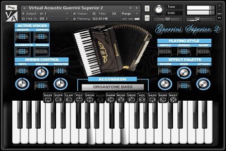 Virtual Acoustic - Guerrini Superior 2 ( KONTAKT, 2013 )